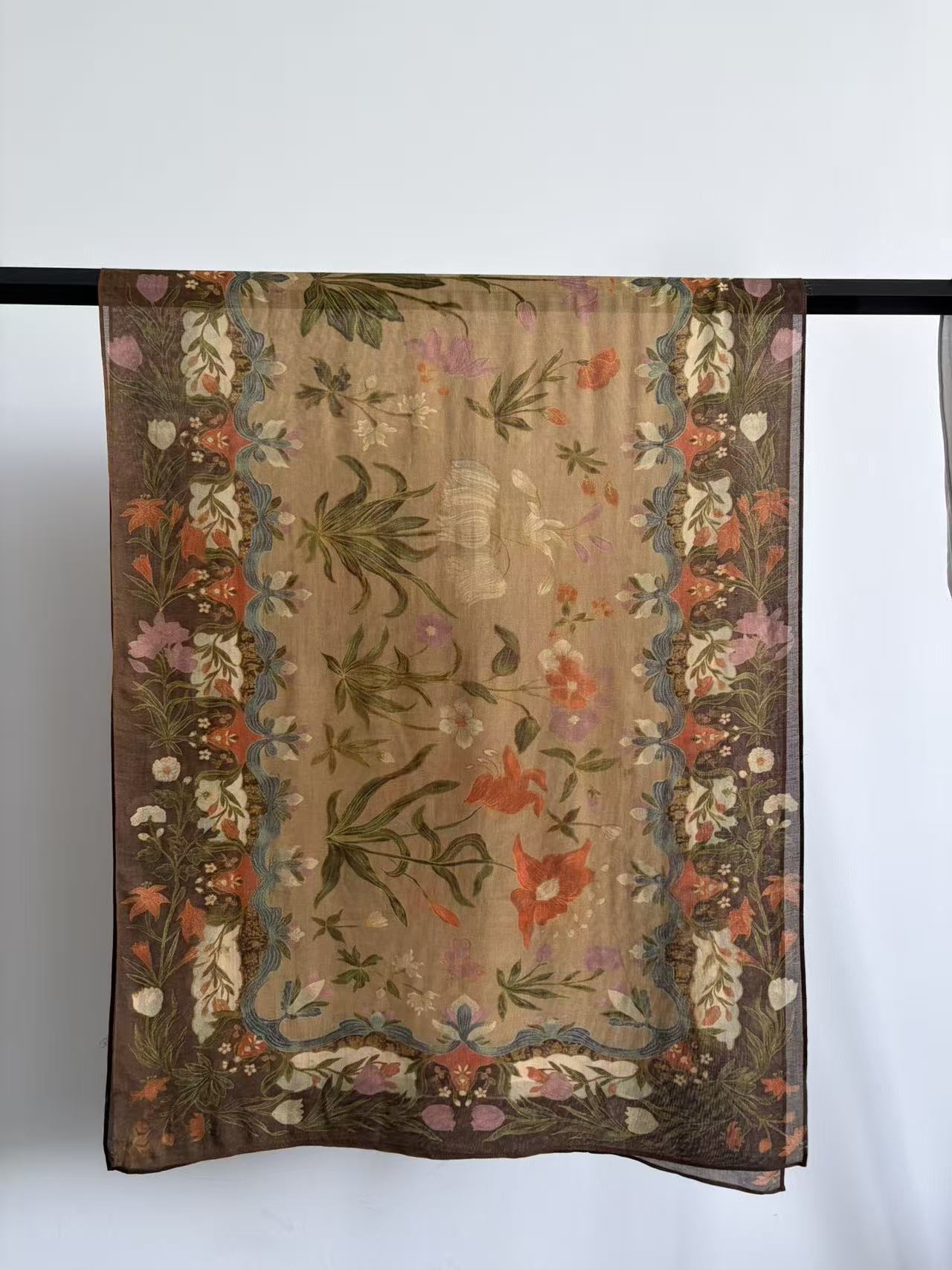 Écharpe de châle de coton modale personnalisée pour les femmes