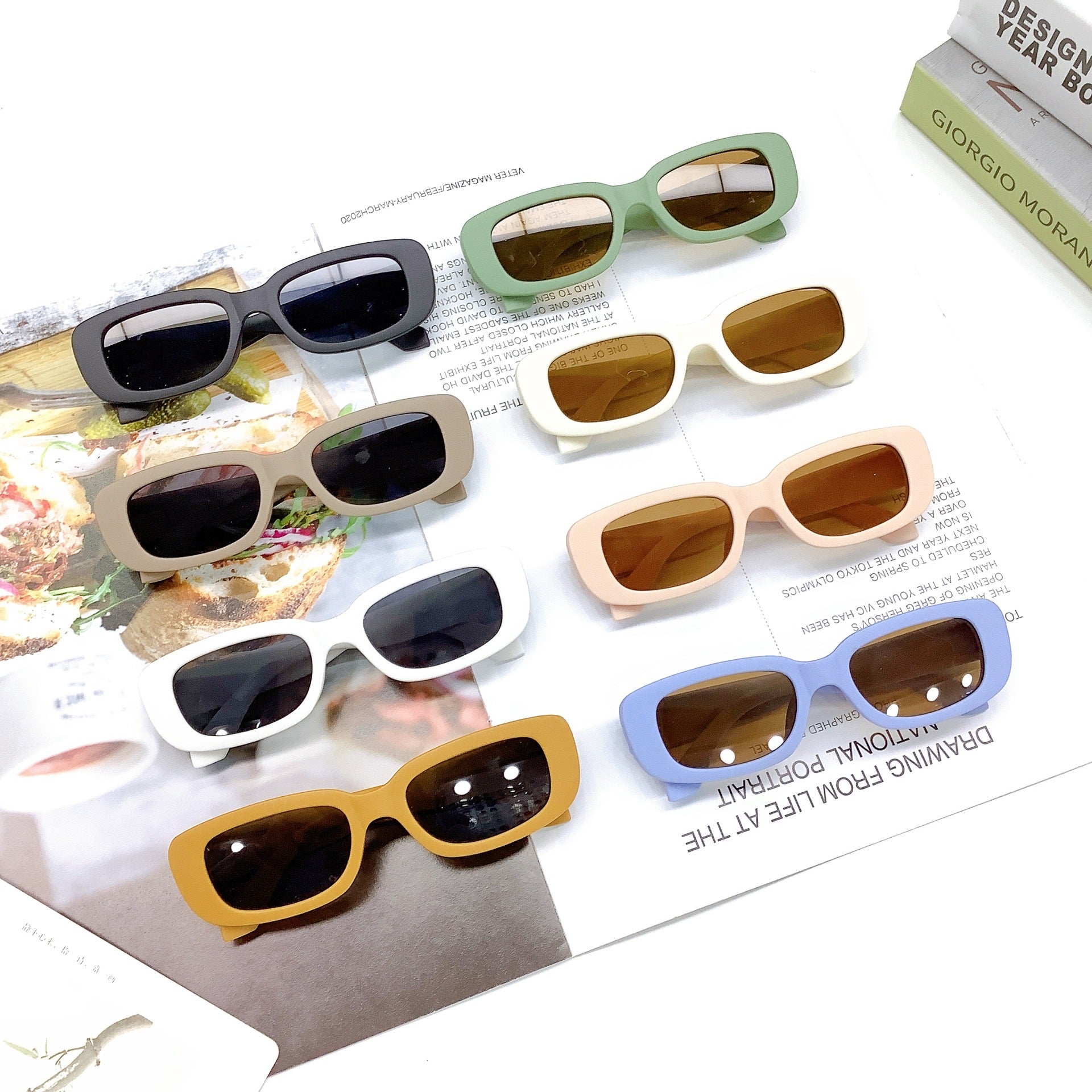 Lunettes de soleil élégantes à cadre de petite taille pour enfants