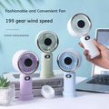 KP-F30 modèle ventilateur portatif usine affichage numérique haute vitesse comprend la base de vente article Lo
