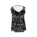 Imprimable Imprimable 3D abstrait Art Tank Top pour les femmes