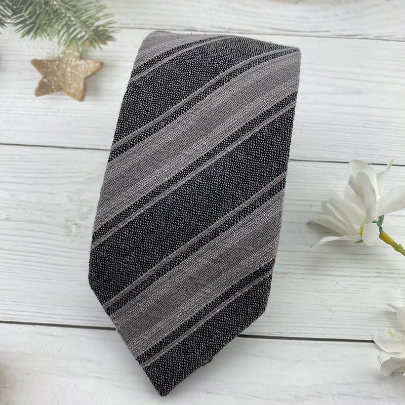 Autumn and Winter Basic for Schools Tie Hand Jk British Style tricoté coton et lin Str
