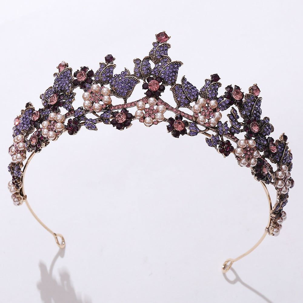 Tête de la Couronne nuptiale pour compléter les robes de mariage