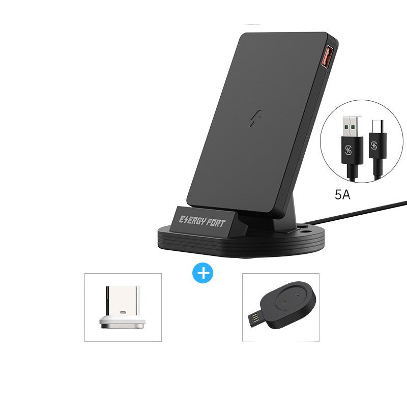 Téléphone mobile Rechargeur sans fil à absorption magnétique rapide