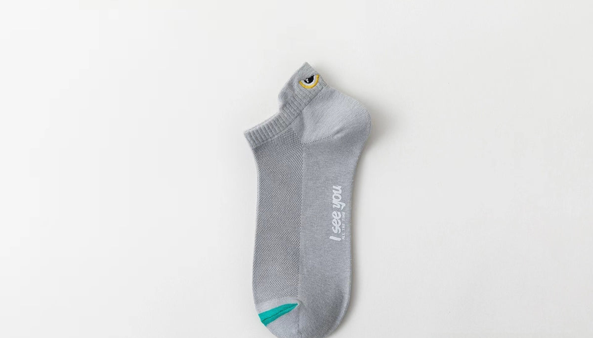 Chaussettes de basketball tendance pour les jeunes à faible sommet respirant en boucle d'oreille