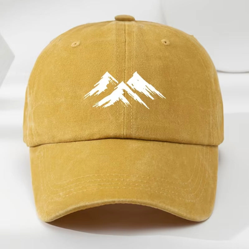 Imprimé Vintage Lavé Homme Lavé Casquette Casual