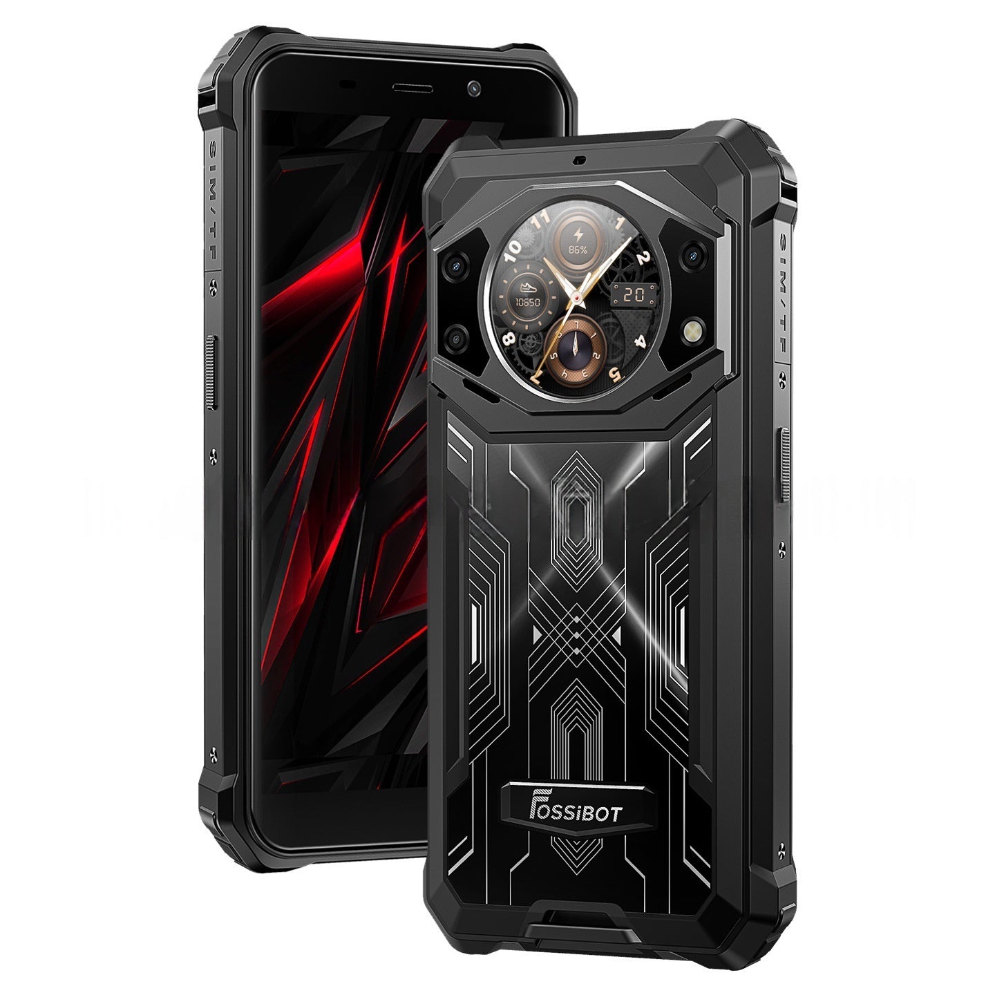 Fossibot F101 Pro Outdoor Waterproof 5,45-inch Petit écran Trois preuves Smartphone Android