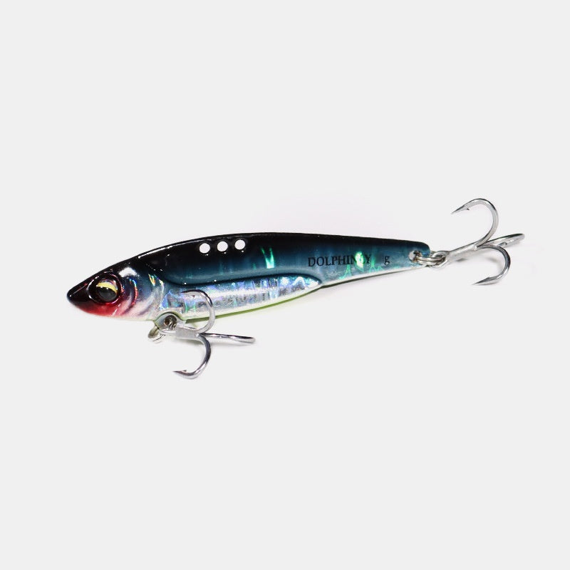 Dragon Dent VIB Lure Cuivre enduit de plomb VIB Tossing Sequins Metal