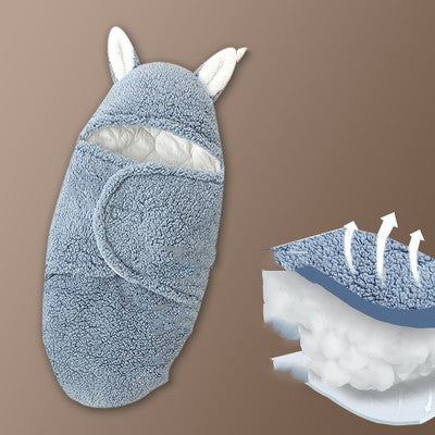 Bébé tenir le nouveau-né épaississant Wrap Swadle sac de couchage