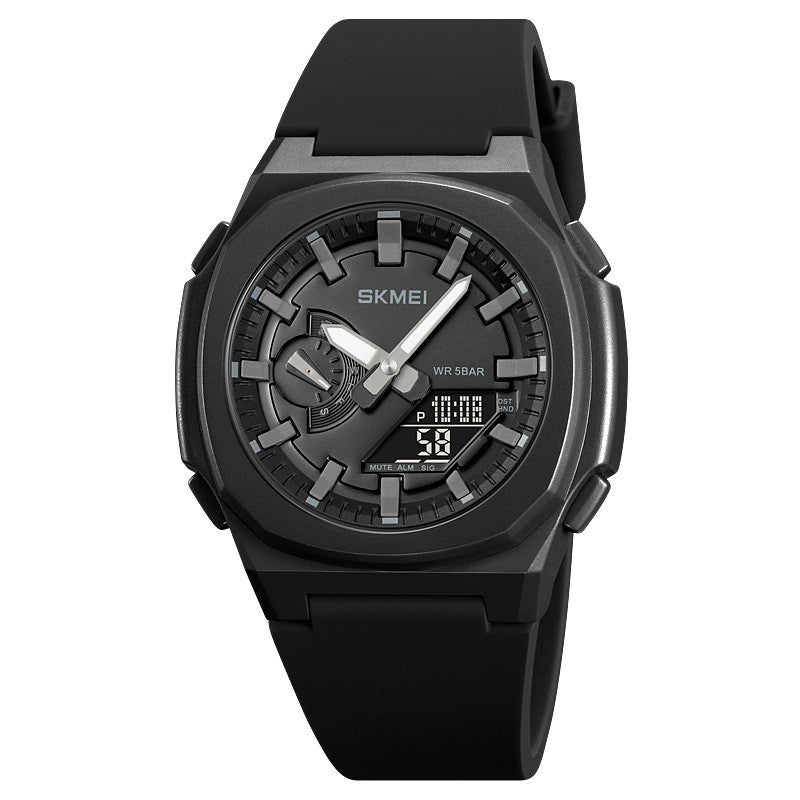 Montre numérique d'alarme chronographe multi-fonctions étanche à quartz pour hommes mode