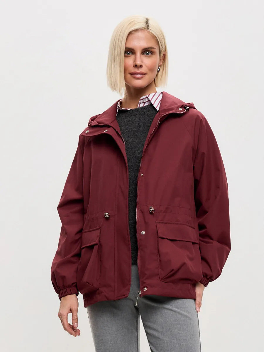 Veste de mode européenne et américaine casual pour femme à manches longues