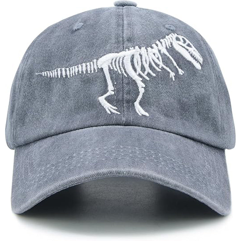 Casquette de baseball brodée de Tyrannosaure protectrice du soleil