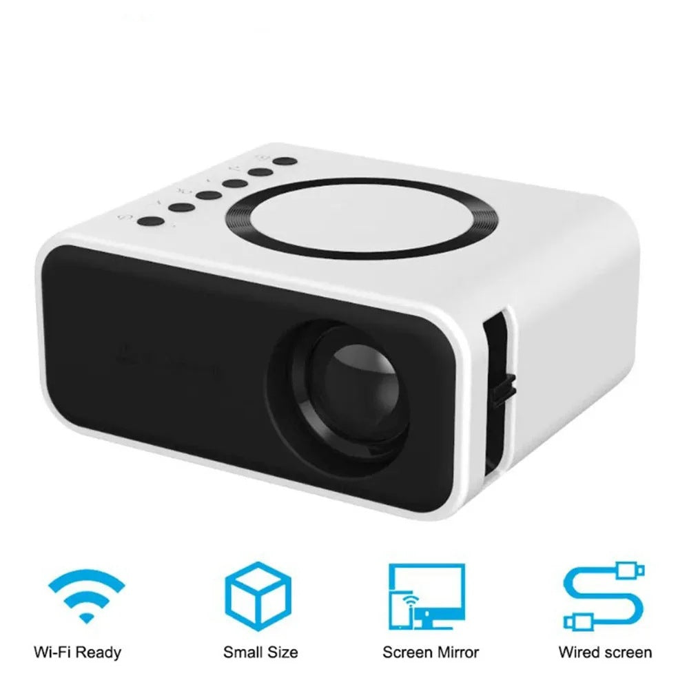 Mini projecteur portable - Résolution autochtone TFT LCD 320x240
