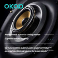 KP-8006 Audio Subwoofer Haut-parleur Bluetooth portable extérieur haute puissance avec lumière couleur RGB