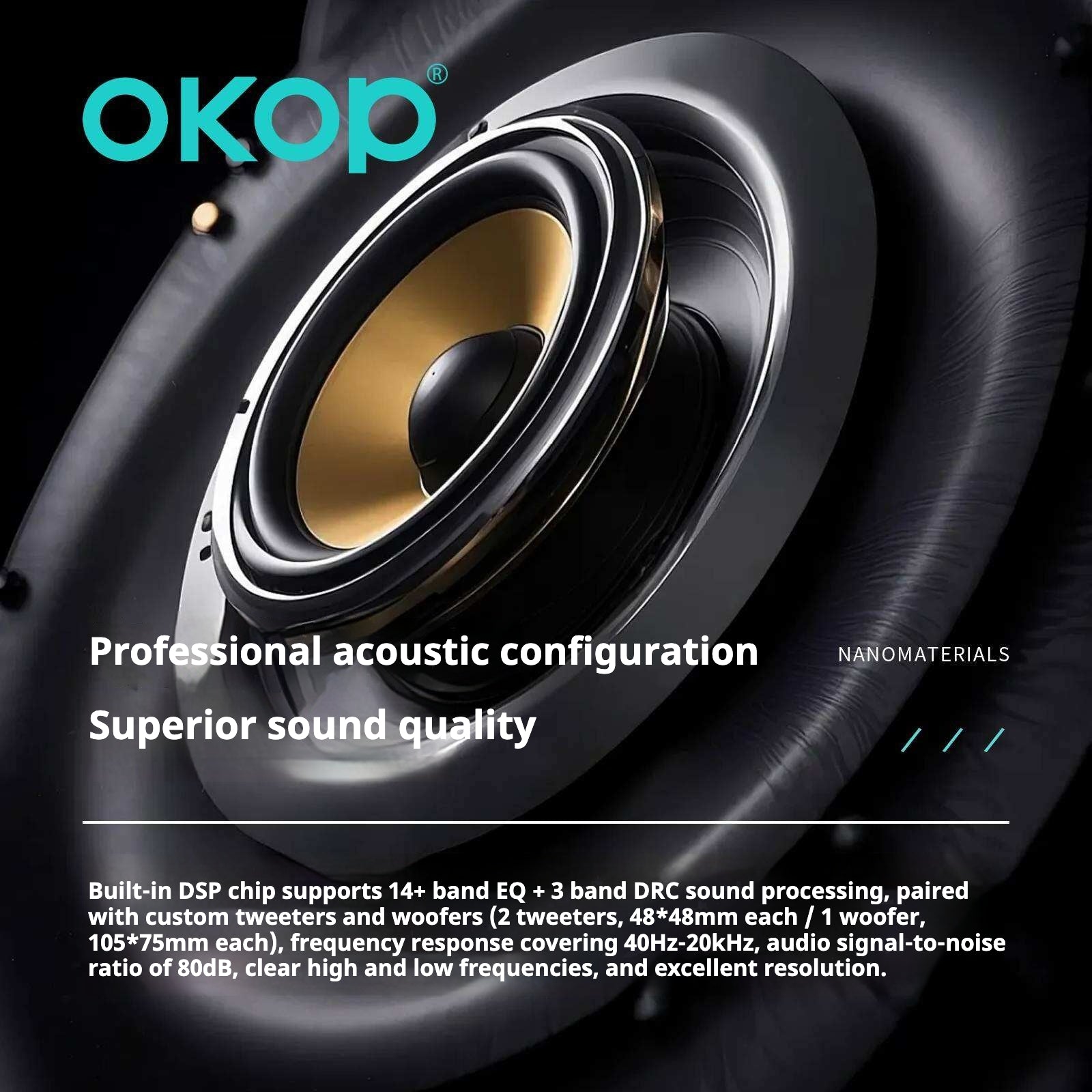 KP-8006 Audio Subwoofer Haut-parleur Bluetooth portable extérieur haute puissance avec lumière couleur RGB