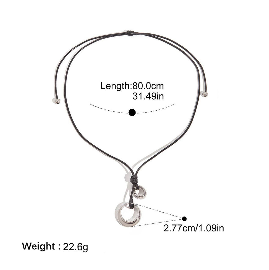 Collier en acier inoxydable pour femmes
