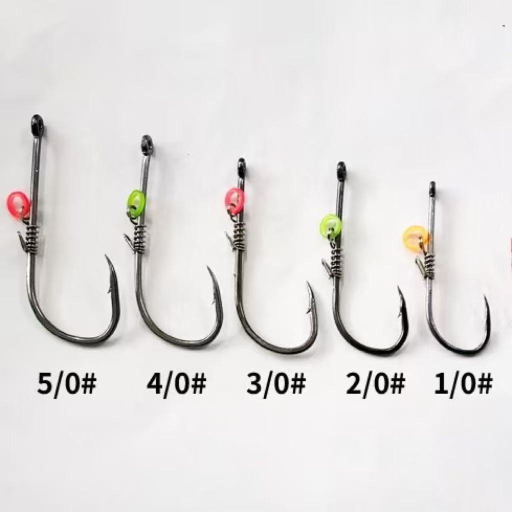 Spring Rubber Band Sea Fishing Lure pour crevettes vivantes