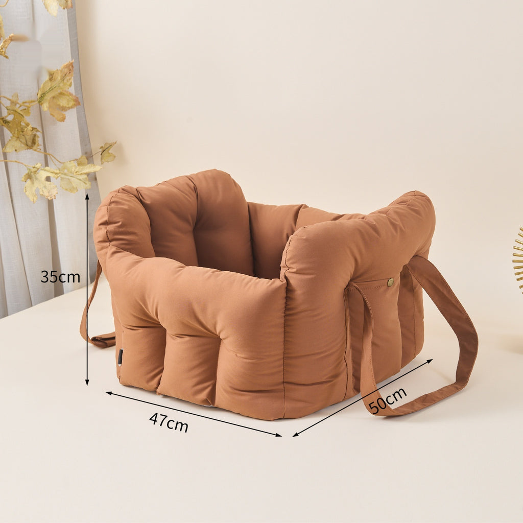 Siège passager avant portable Siège de sécurité pour chiens Sac à dos polyvalent pour chiens et