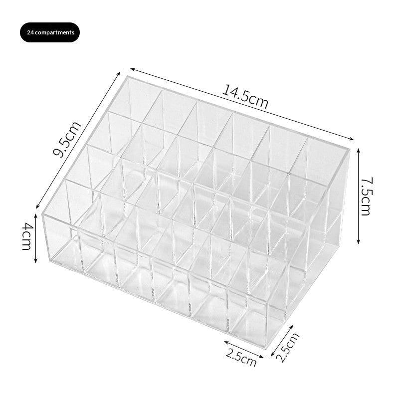Display Stand Storage Box Women's Desktop Lipstick Organisateur