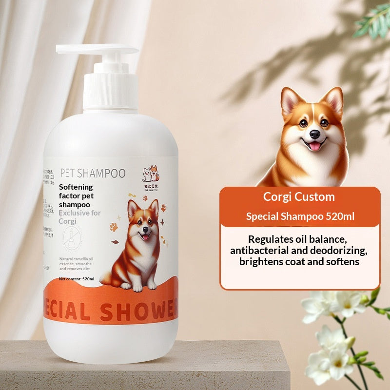 Shampooing de chien pour désodoriser et soulager la démangeaison