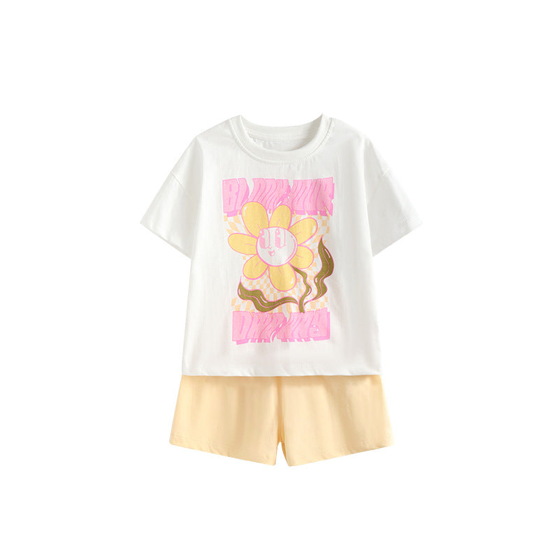 Filles Summer Casual Outfit Set