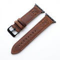 Vintage Crazy Horse Bracelet de montre en cuir