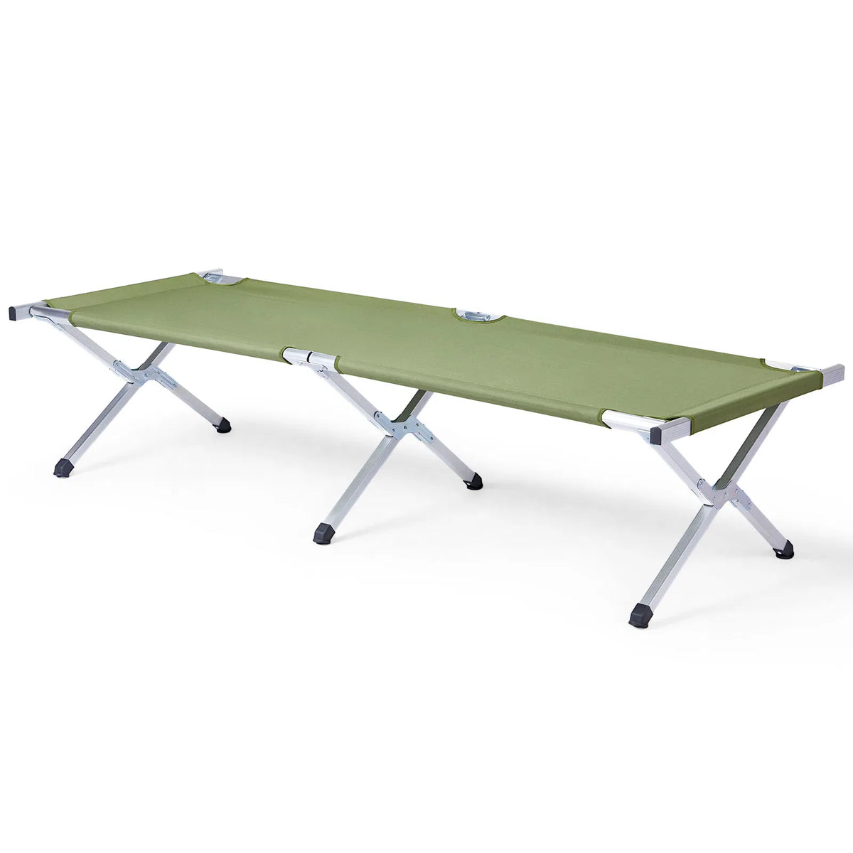 [Ancien code : 27860141]RHB-03A Lit de camping pliable portable avec sac de transport Army Green
