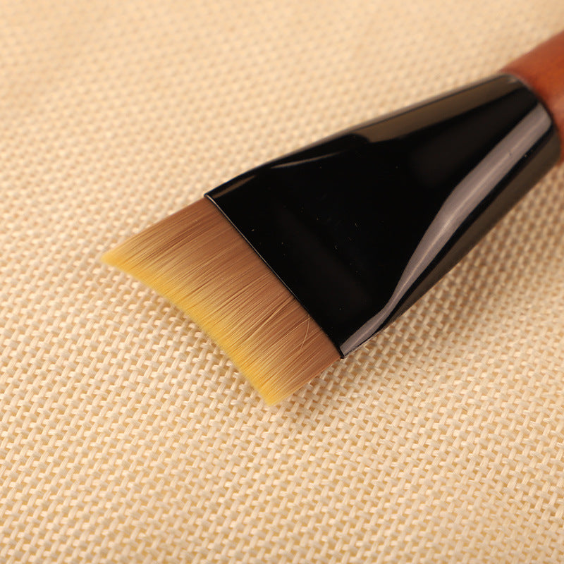 Brosse de maquillage de la Fondation de la queue de poisson domestique portable