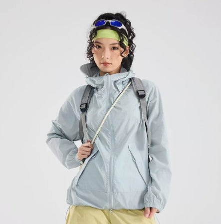 Vêtements de protection solaire en silex glacé Veste de soleil de style montagne légère