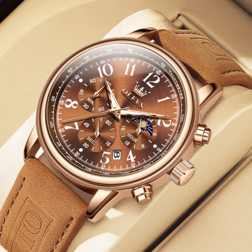 Men's All-Weather Simple Quartz Watch