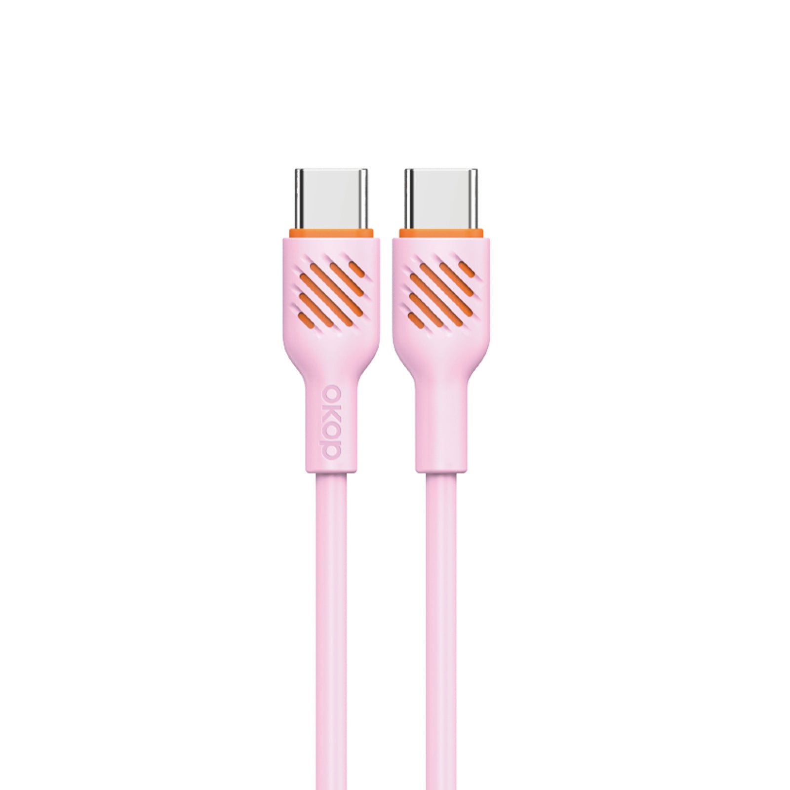 KP-317 Câble de données à charge rapide 65W Câble de recharge de téléphone portable épais compatible avec