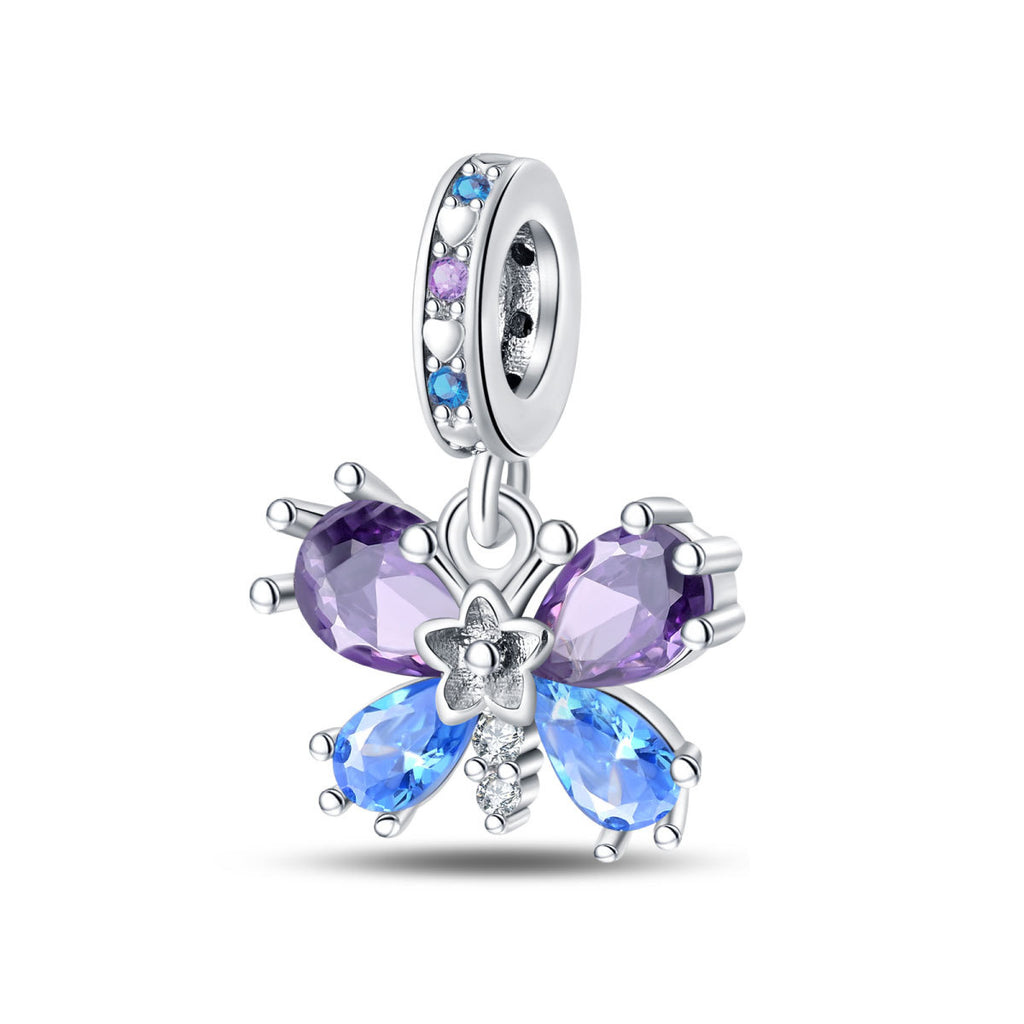 Delicate Butterfly Series Bracelet pendentif perles Accessoires