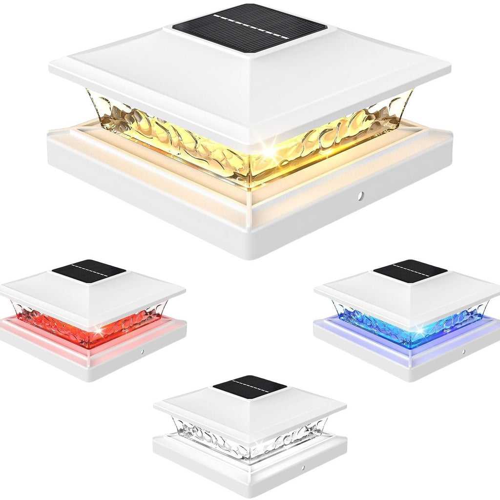 Outdoor Villa Railing LED Courtyard Dual-Color Solar Night Light
