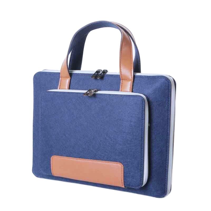 Mode Felt Sac portable multicolore