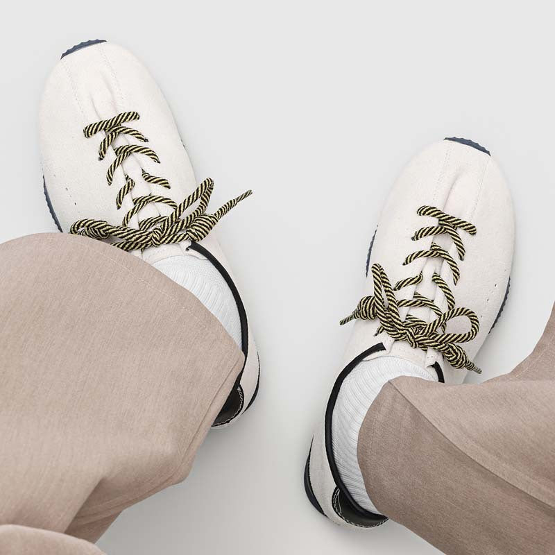 Chaussures décontractées de sport retro à semelle épaisse