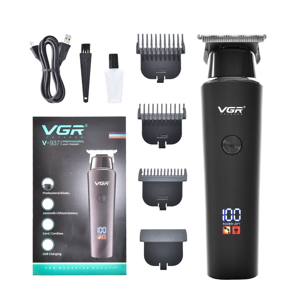 VGR937 Clipper électrique LCD Clipper cheveux