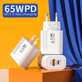 Petit chargeur multiports 1usb 1pd