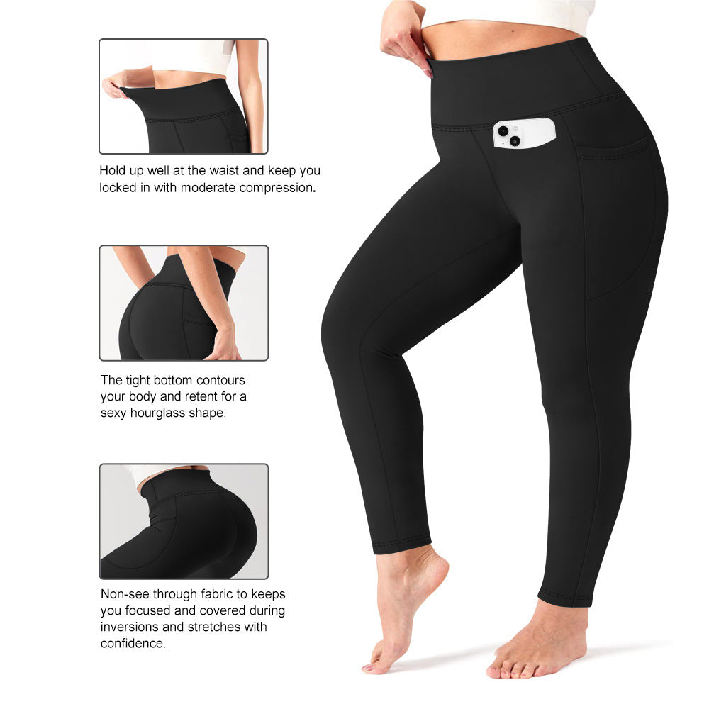 Code Européen Plus Taille Pantalon de Yoga Femmes 300kg Haute Taille Abdomen Européen Et American Sp
