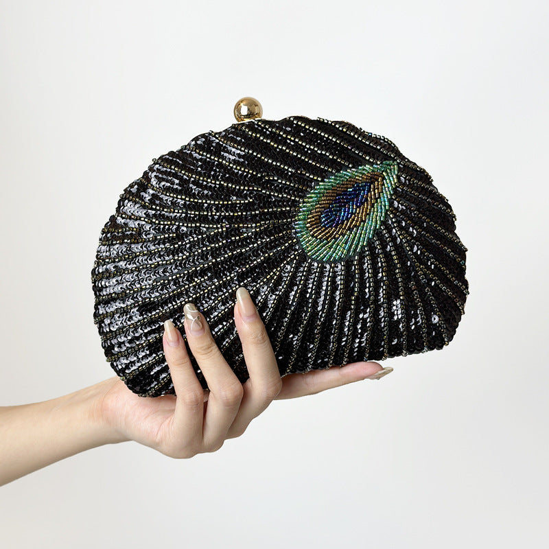 Sac à main vintage pour femme Perled à épaule unique