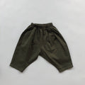 Pantalons Casual Couleur Solide Casual Style Littéraire Casual