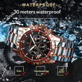 Men's Sporty Multifunction Waterproof Watch