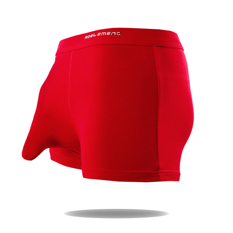Sous-vêtements pour hommes Boxers Sexy Seduction Bullet Separation U Convex Sous-vêtements Trunk Modal El