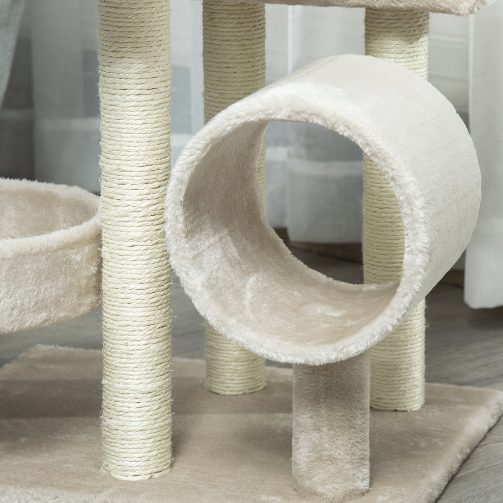 PawHut Arbre de chat pour les chats intérieurs Kitten Pet Scratching Post Perch Centre d'activité Scratcher