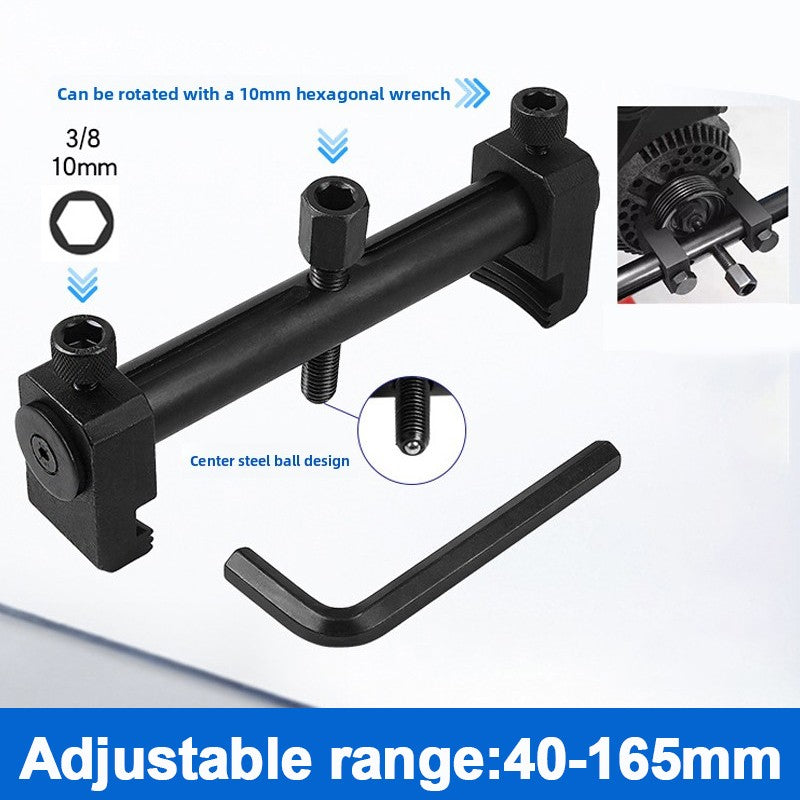 Pull universel pour conduit côtelé Poulies Enleveur d'arbre à cran Outils de moteur de garage