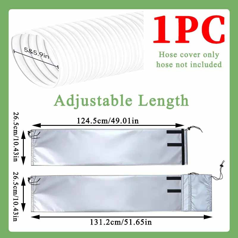 Couvercle de protection du conduit d'air portable