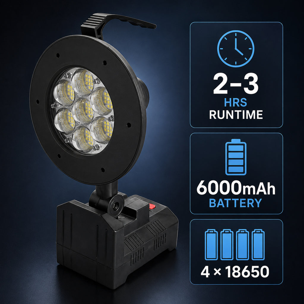 Puissance solaire rechargeable affichage de batterie fonction banque LED lumière de déluge W872A Sortie