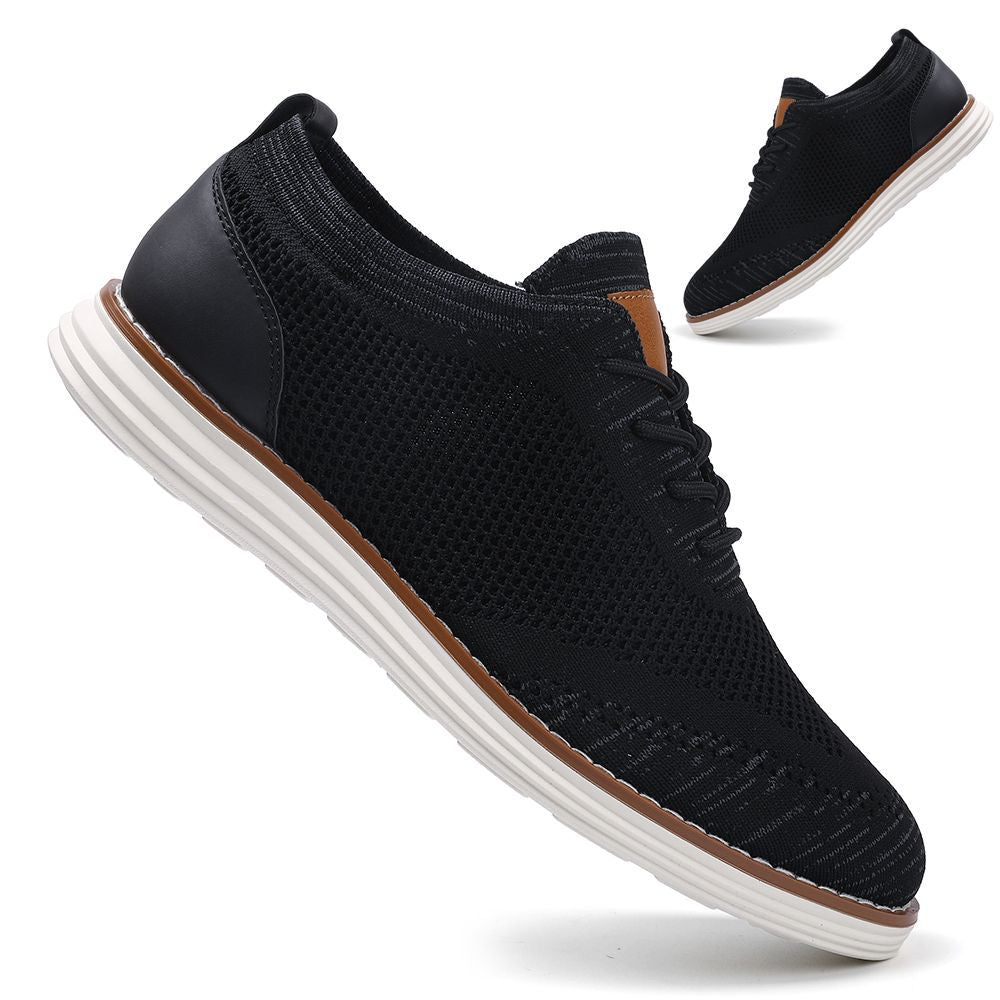 Chaussures casuales Flyknit hommes de taille plus