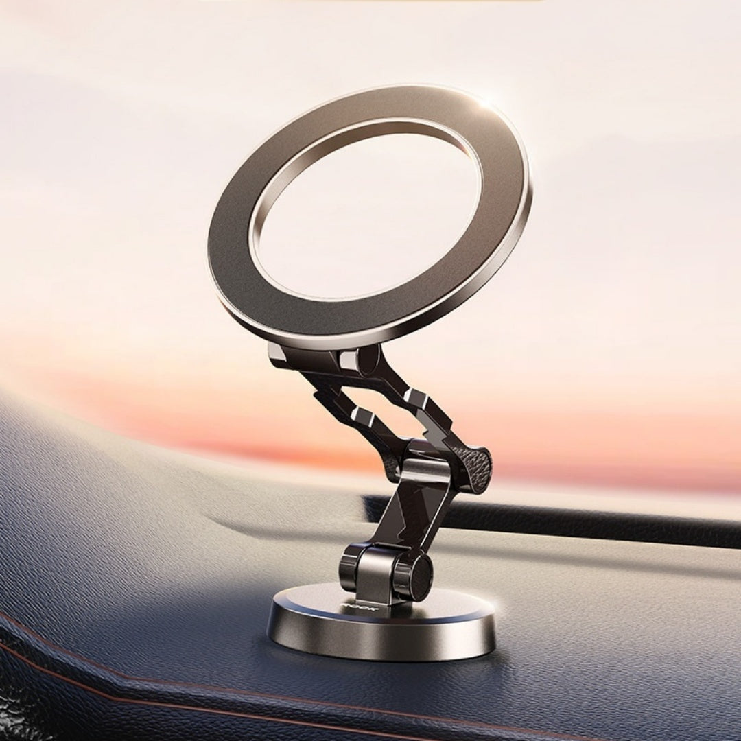 Car magnétique pliable métallique à bord