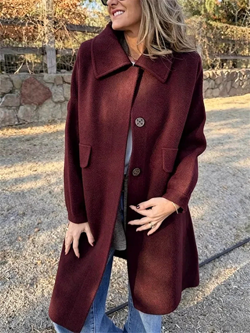 Veste de laine casual pour femmes