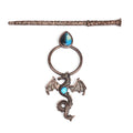 Retro Moonstone Volant Dragon Cheveux Accessoire