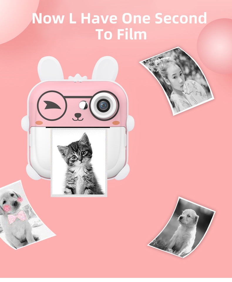 Q5 Polaroid Caméra de dessin animé numérique pour enfants